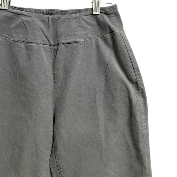 Cut Loose Slim Ankle Lightweight Corduroy Pants Women's Size XS Grey Tapered Leg - Picture 4 of 14
